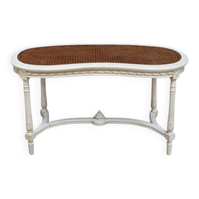 Banc de Piano en Bois peint, style Louis XVI – Fin XIXe