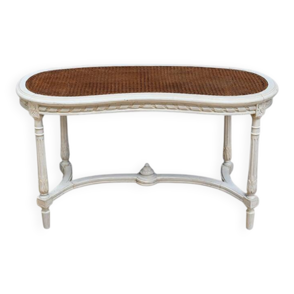 Banc de Piano en Bois peint, style Louis XVI – Fin XIXe