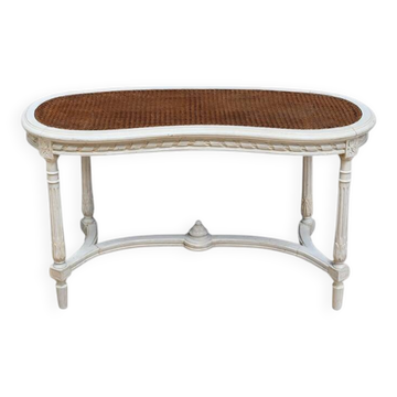 Banc de Piano en Bois peint, style Louis XVI – Fin XIXe