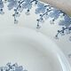 Vintage round dish Terre de fer LUNEVILLE model "NINA" Made in France