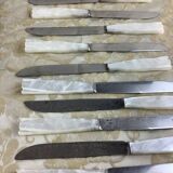 Box of 12 vintage knives