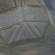 Former pitcher carafe bistro water pot in molded glass 1950s