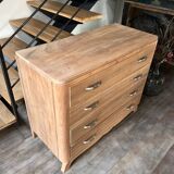 Solid walnut chest of drawers