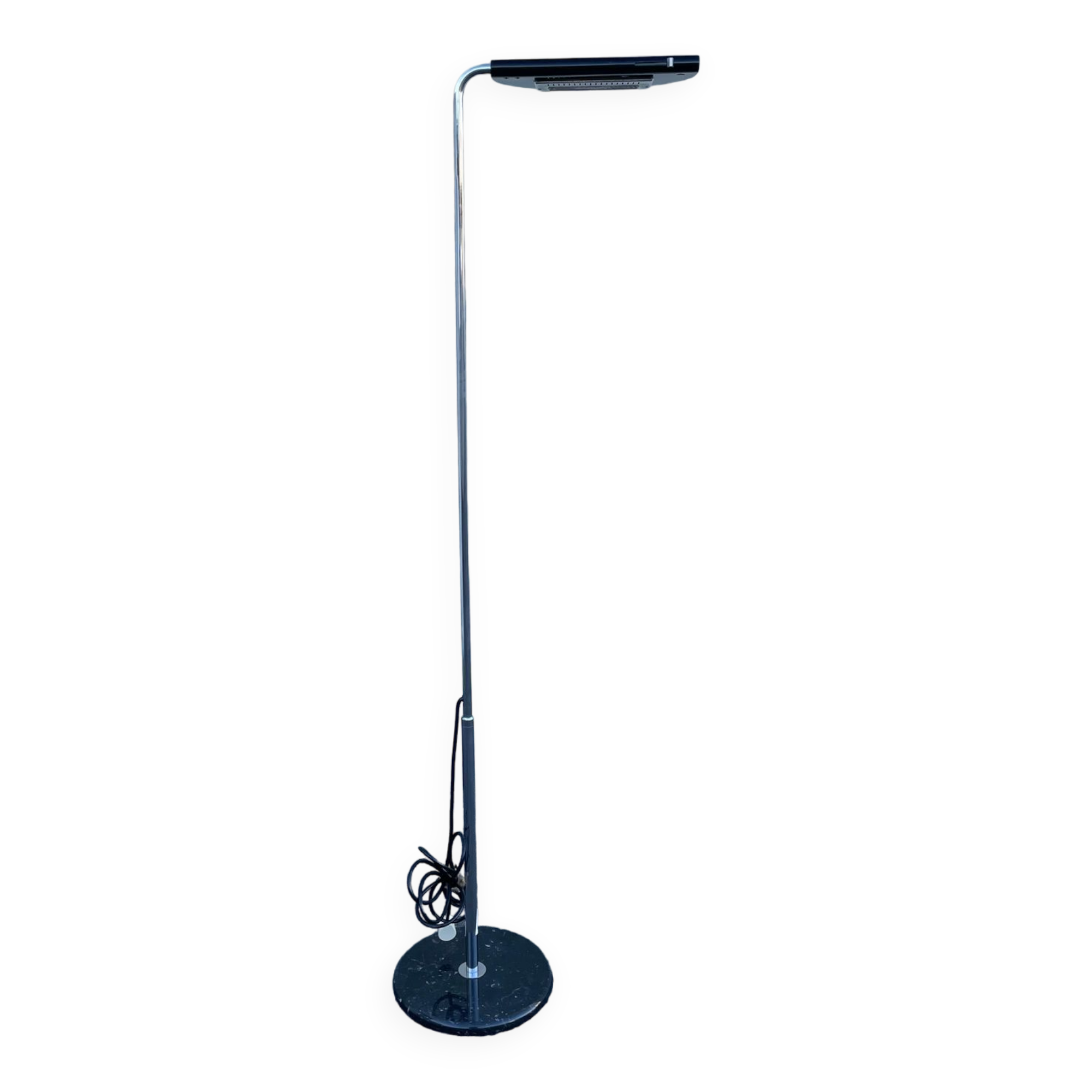 Mezzaluna floor lamp by Bruno Gecchelin for Skipper and Pollux 1974