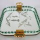 Venetian service plate, Murano 1950 twisted glass