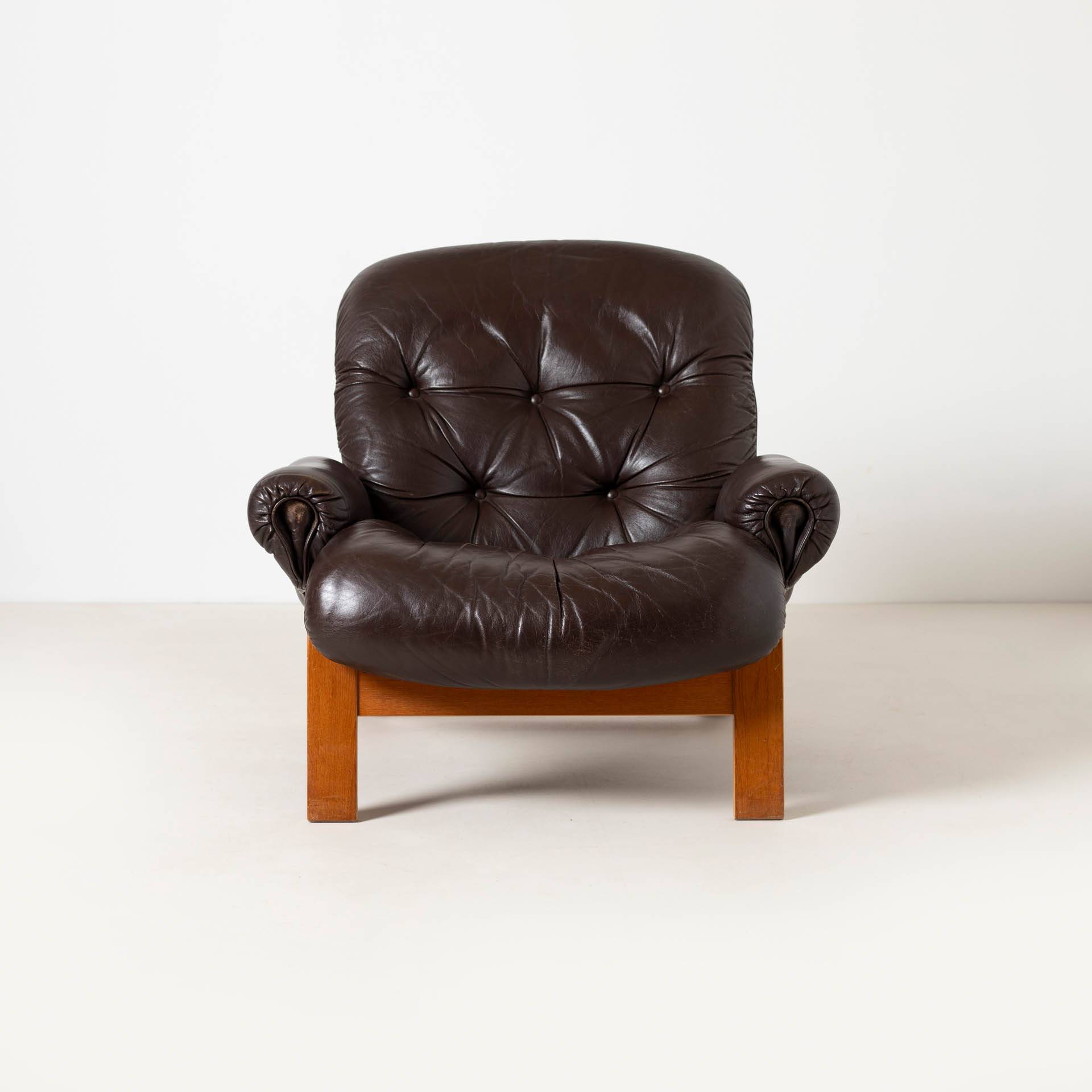 Ry Wing lounge chair designed by Elsa and Nordahl Solheim for RYBO Mobler