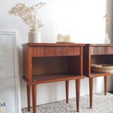Pair of bedside tables circa 1960