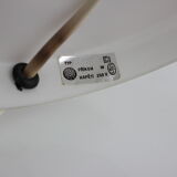 Mid-century allglass table lamp/ Osvětlovací sklo Valašské Meziříčí, 1970's