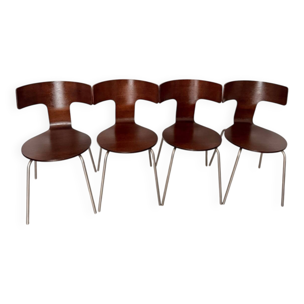 4 chaises design Fedra S200 Lapalma