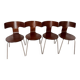 4 chaises design Fedra S200 Lapalma
