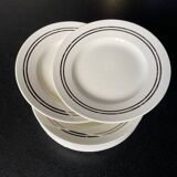 10 small plates from Gien