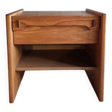 Vintage pine bedside table