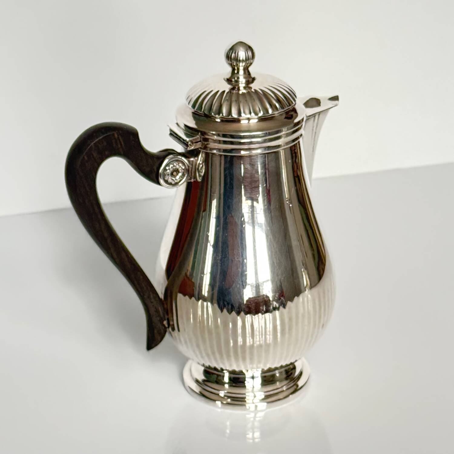 Christofle Gallia silver-plated milk jug and jug, 1920s