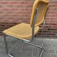 Ensemble de 4 Chaises vintage modèle Cesca B32 en chrome et bois