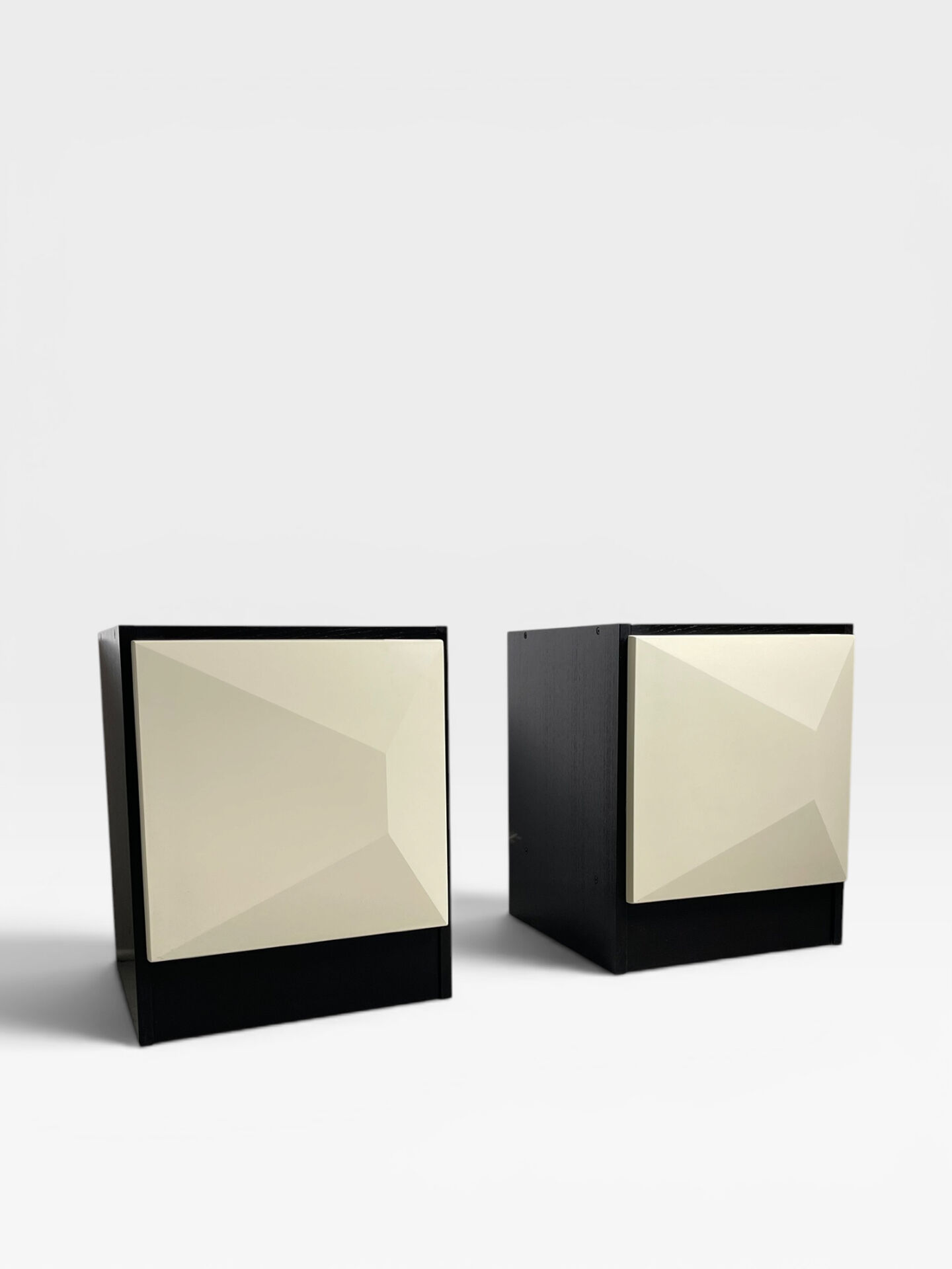 Pair of bedside tables 1980