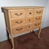 Crossbow chest of drawers with writing