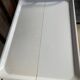 Vintage serving trolley, white folding table, 70s design, vintage.