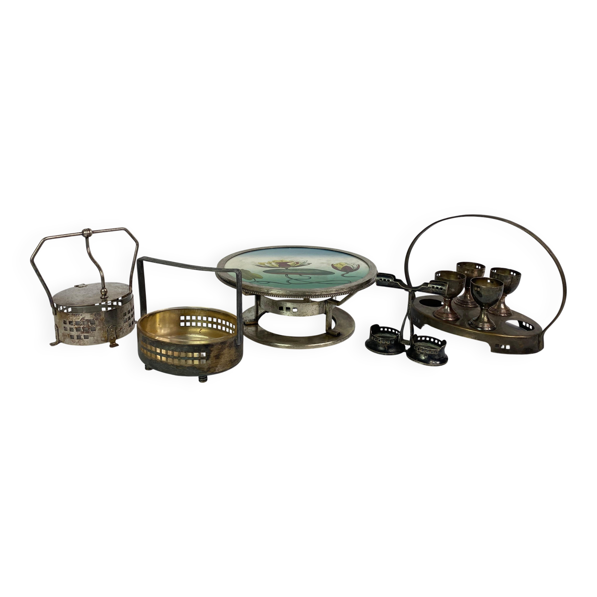 Boîte à sucre Jugendstil par Hans Ofnar ou Josef Hoffmann