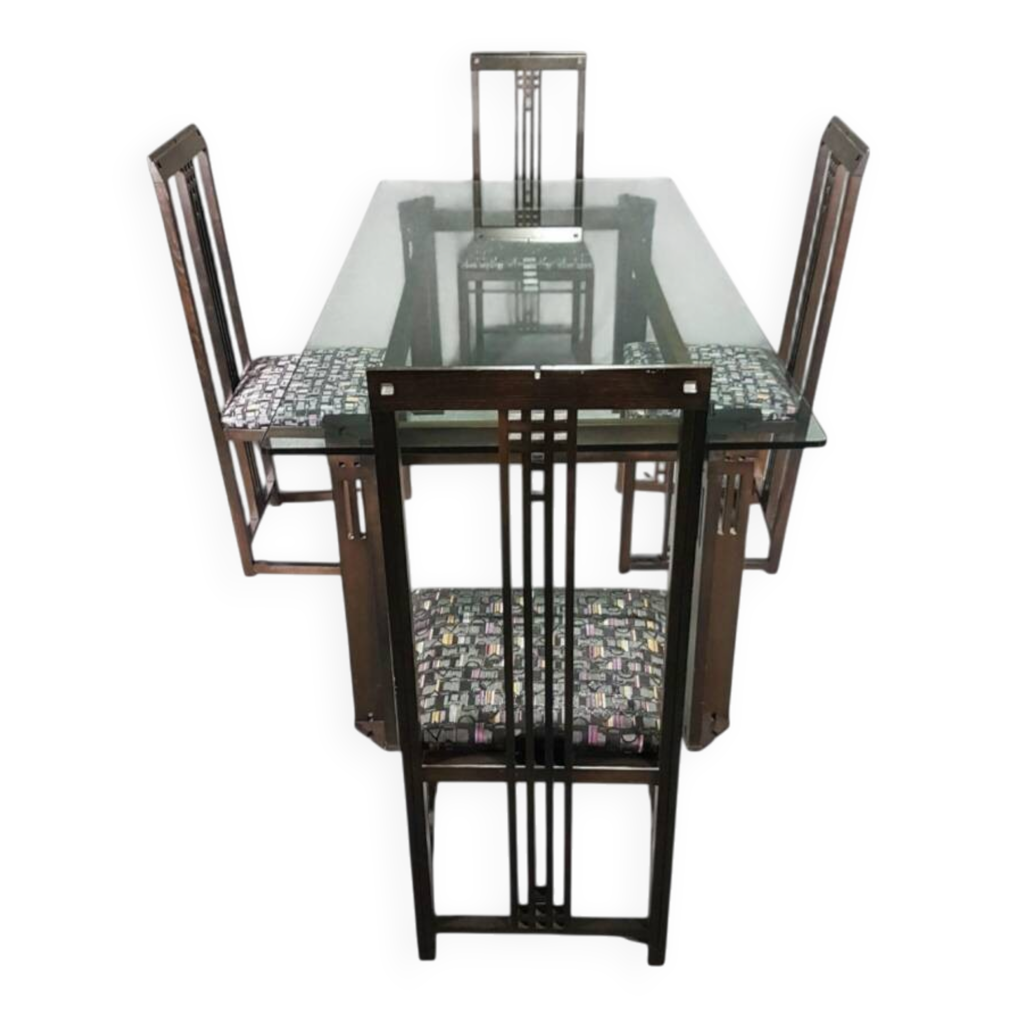 Dining set / Galaxy  Table / 4 chair / Umberto Asnago /Giorgetti