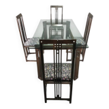 Dining set / Galaxy  Table / 4 chair / Umberto Asnago /Giorgetti