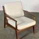 Paire de fauteuils scandinaves,  Arne Vodder – Modèle n°6 – Teck – Danemark