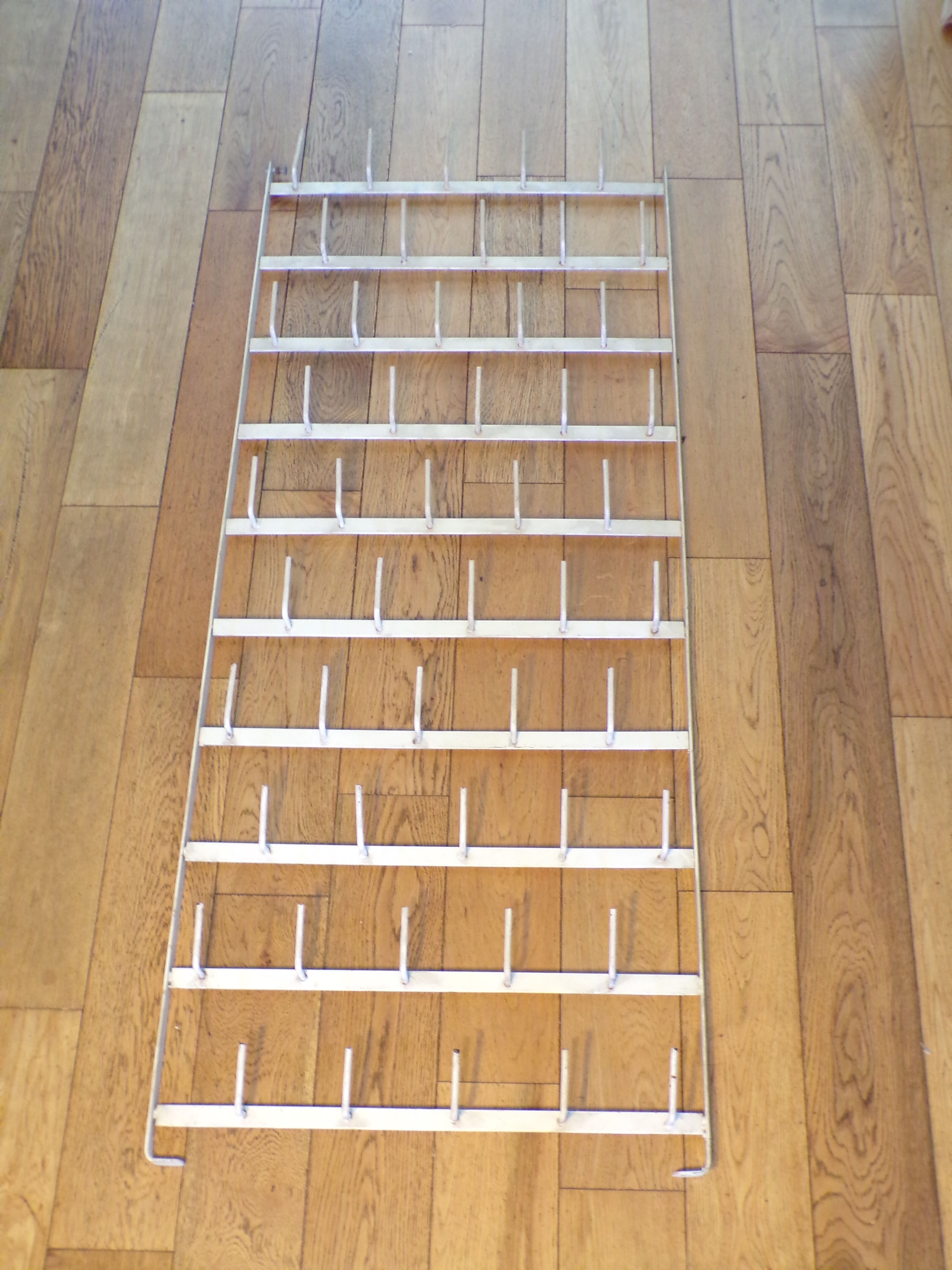 Vintage wall bottle holder