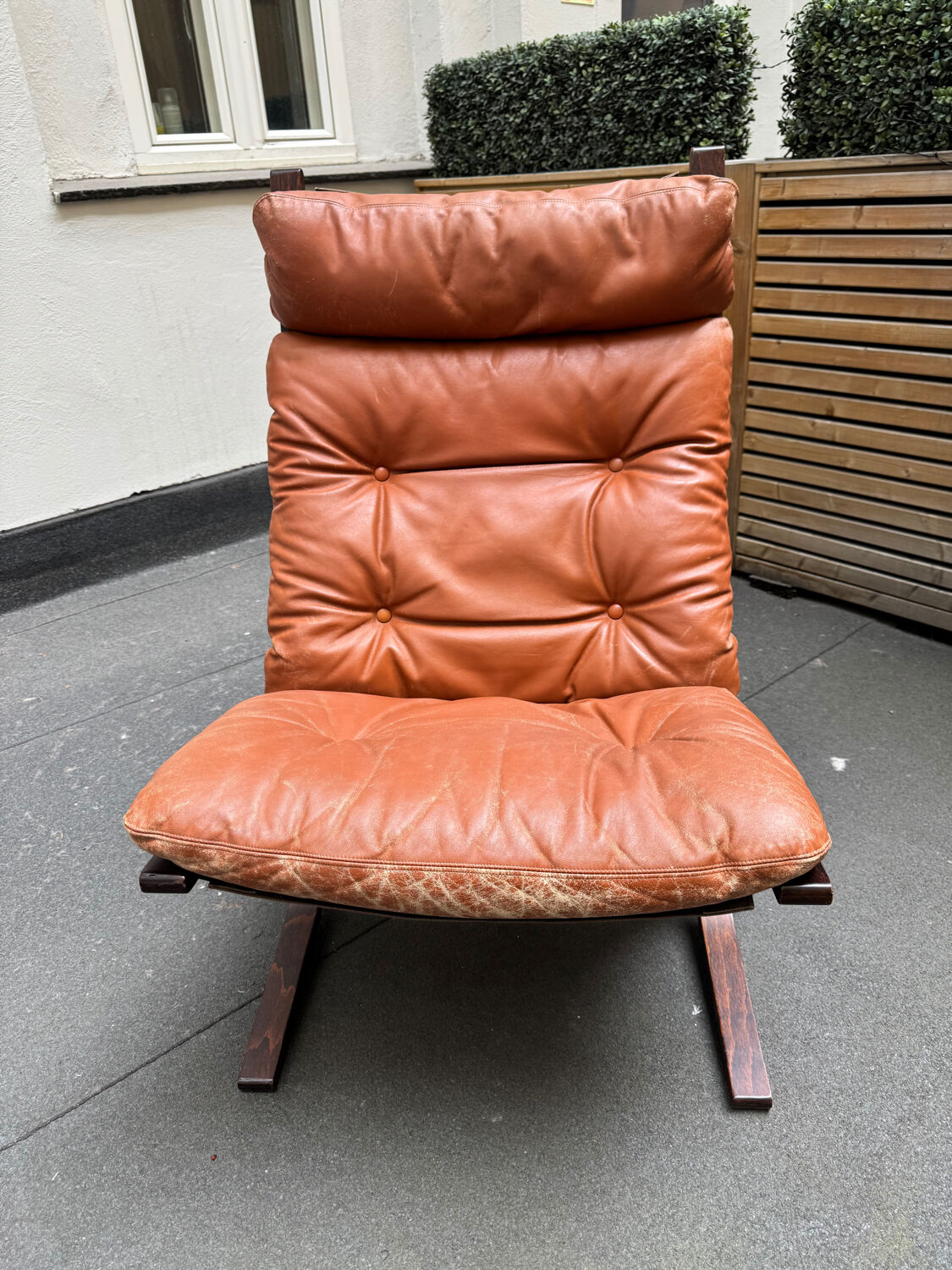 Fauteuil Siesta Lounge par Ingmar Relling pour Westnofa, Norvège