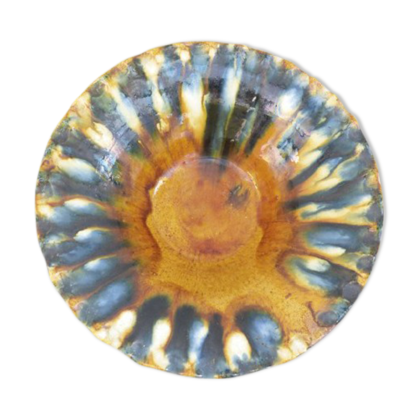 Vintage Vallauris flat cut