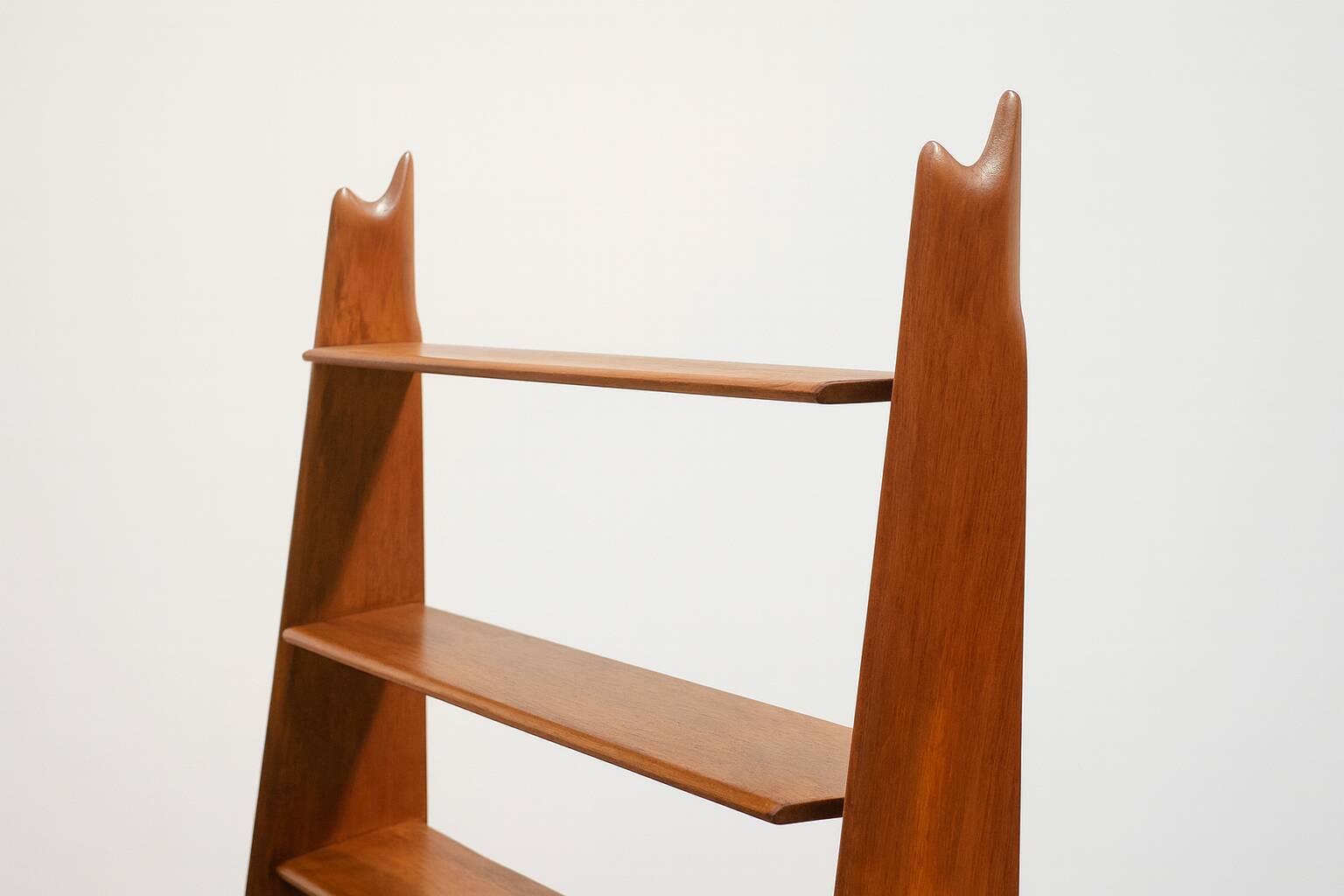 Oak library – attributed to Pierre Cruège (1950s)