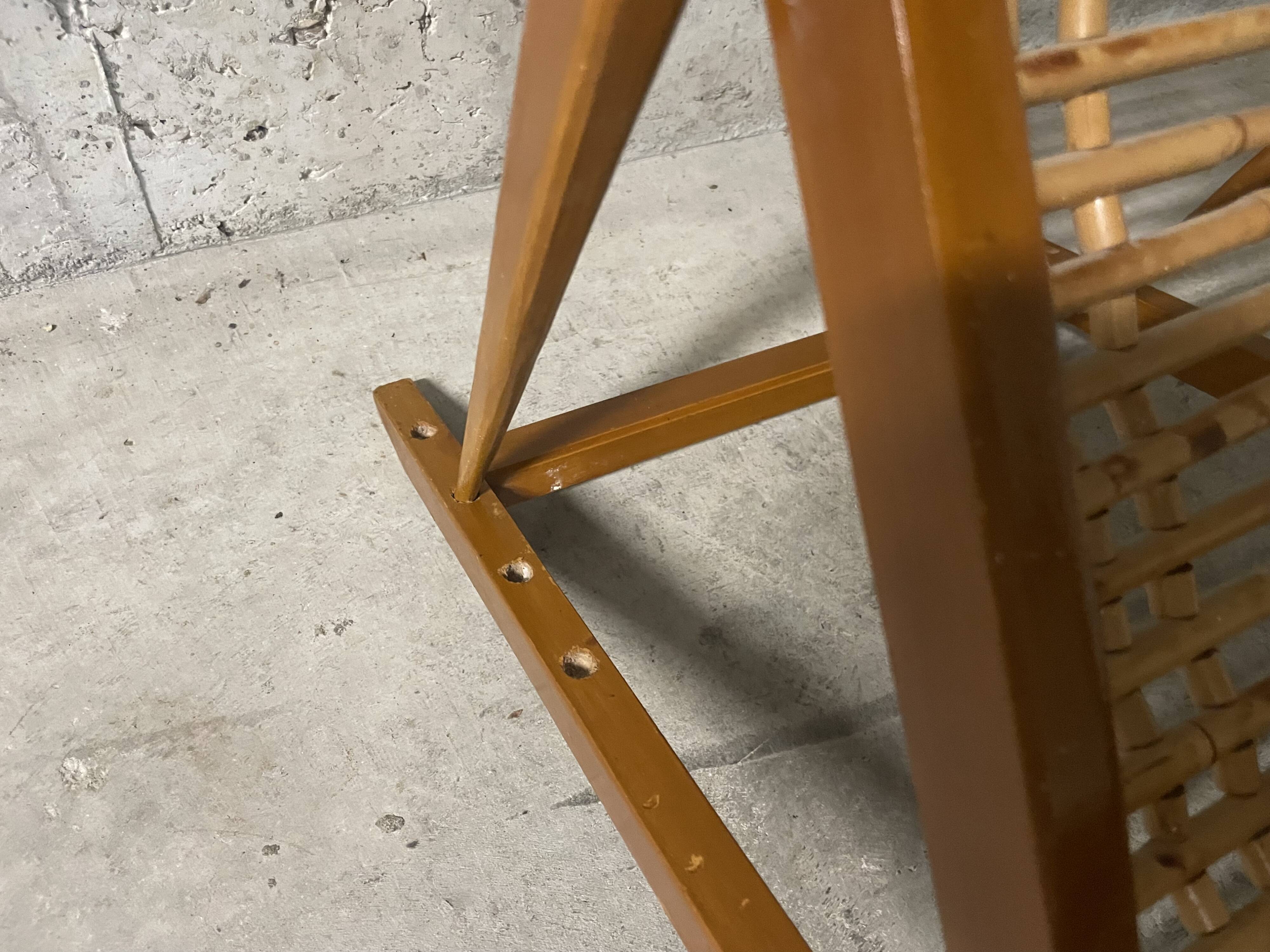 Chaise longue enfant années 50