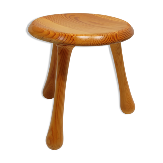 Ingvar Kamprad limited edition wood tabouret