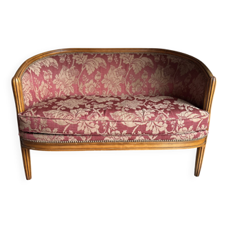 Banquette « corbeille » style Louis XVI 2 places