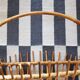 Wicker / rattan vintage magazine holder