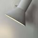 Vintage Raak adjustable wall lamp, chrome and white metal, Netherlands 1970