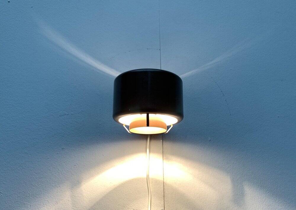 Mid-Century Danish Space Age Piccolo Wall Lamps from Lyfa, 1960s, Set of 2