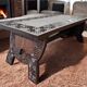 Vintage Brutalist Coffee Table / Coffee Table