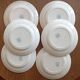 6 ironstone plates, Guadeloupe model