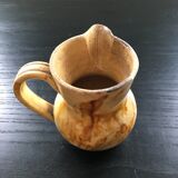 Vallauris vase and yellow pitcher