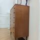 Vintage Scandinavian teak chest of drawers