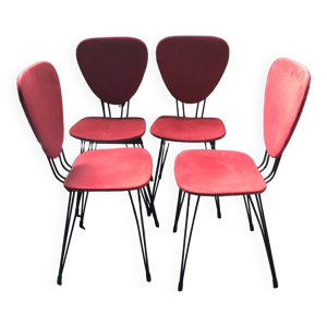 Chaises rouges vintage