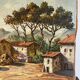Old painting, Marine, the Riviera , signed 50/60