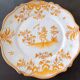 Moustier orange plate