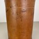 lovely real leather paper bin basket by Torben Ørskov & Co Denmark, 1960s