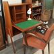 Writing desk feet compass