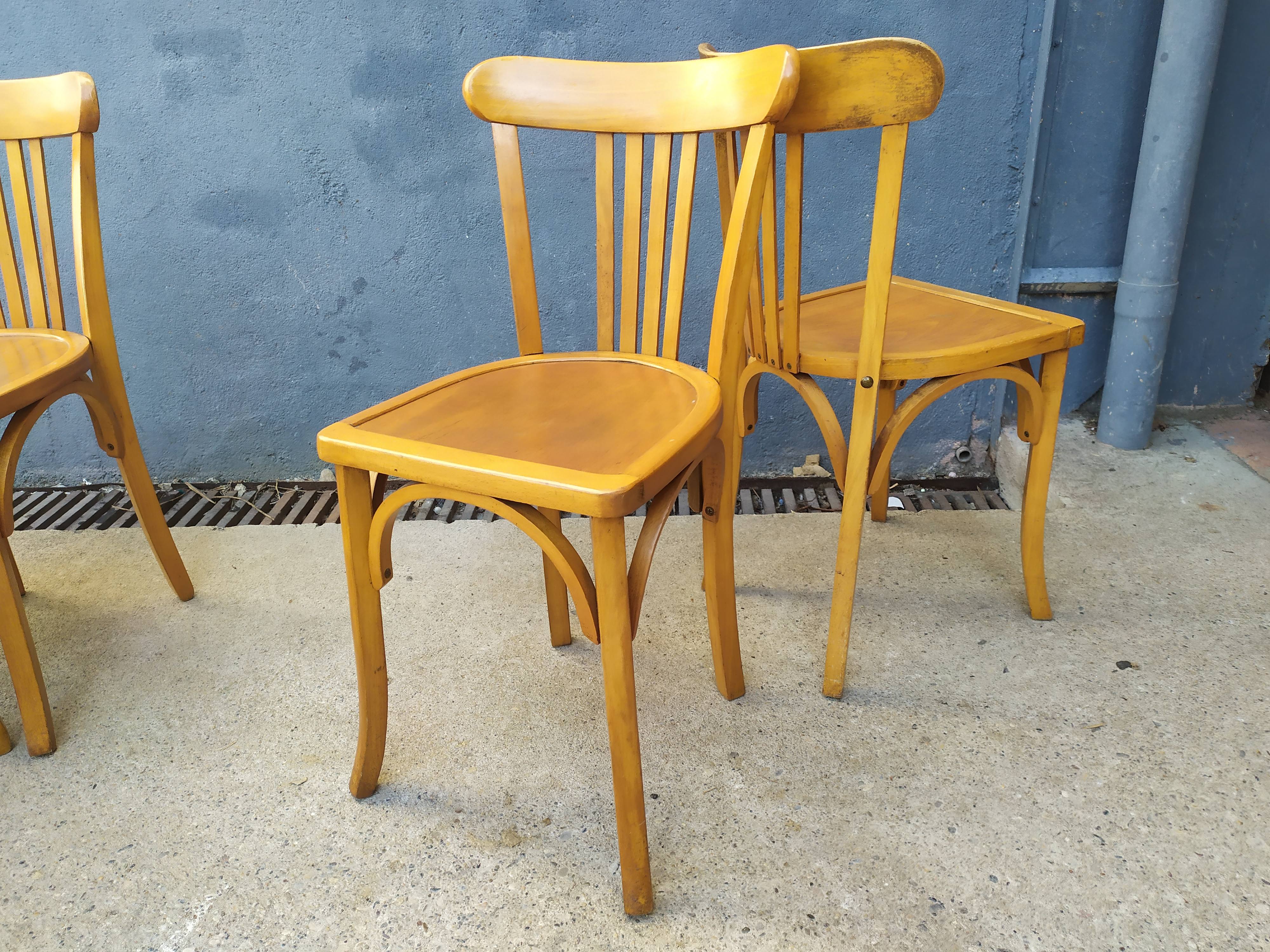 6 bistro chairs