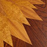 Inlaid rosewood coffee table