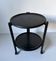 Bar cart from the 60s-70s in its factory black version, attributed to Jens Quistgaard.
