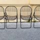 Set of 4 minimalist chairs "Åland" Niels Gammelgaard 1980
