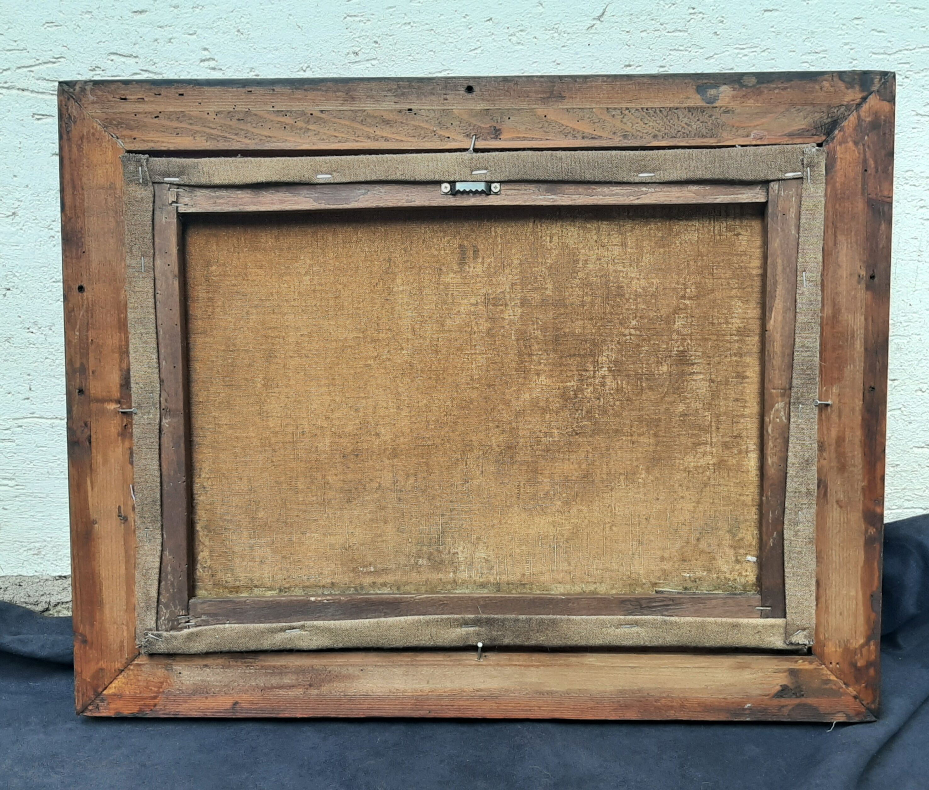 Impressionist painting, oil on canvas signed sonneville + 4 new cds