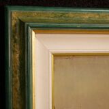 Antique landscape signed G. Mariani from 19th century